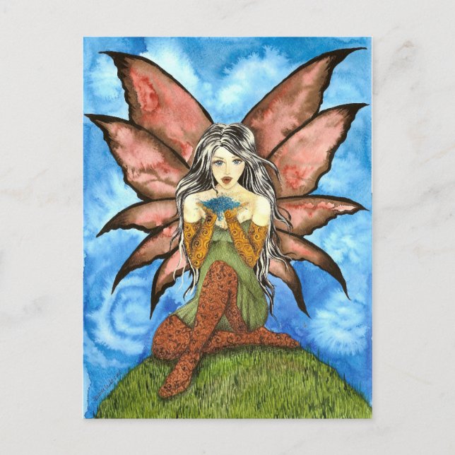 Carte Postale PoussièreFéeBleue (Devant)