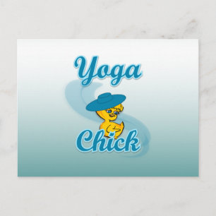 Carte Postale Poussin de yoga #3