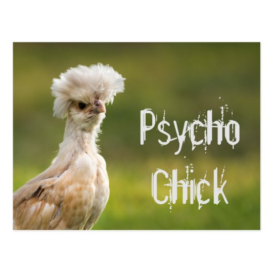 Carte Postale Poussin Psychopathe Drole Zazzle Fr