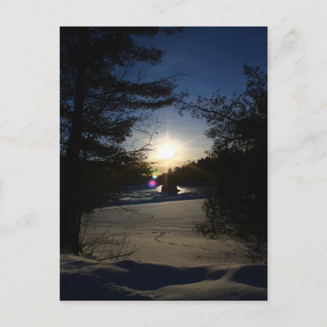 Carte Postale Poutres solaires et rêves (Devant)