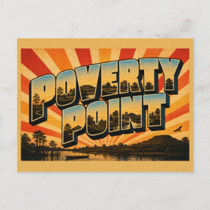 Carte Postale Poverty Point Louisiana Monticules Forêt Bayou Art