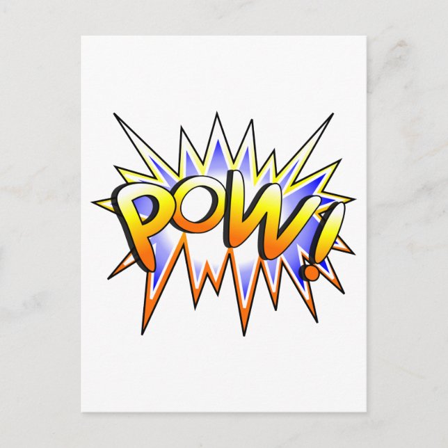 Carte Postale Pow (Devant)