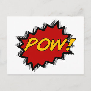 Carte Postale Pow