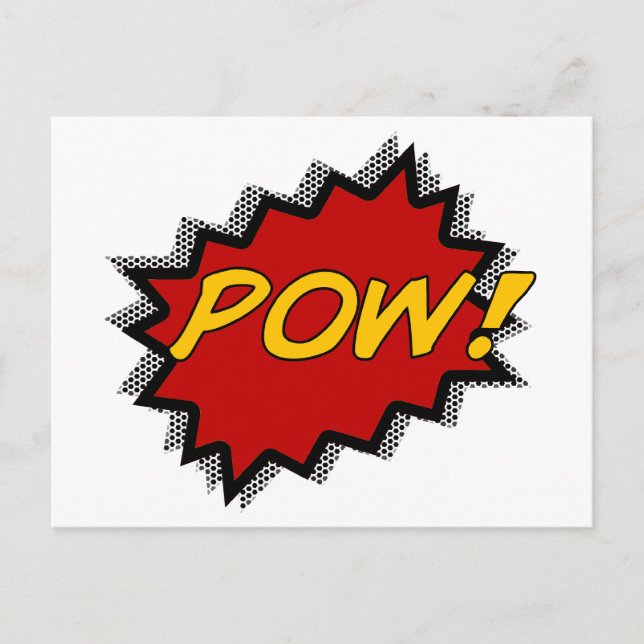 Carte Postale Pow (Devant)