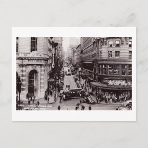 Carte Postale Powell Street, San Francisco, Californie Vintage