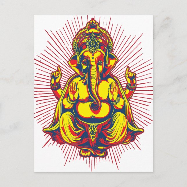 Carte Postale Power of Ganesh (Devant)