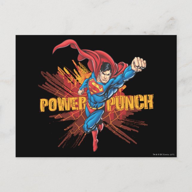 Carte Postale Power Punch (Devant)
