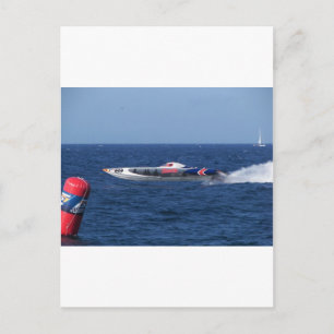 Carte Postale Powerboat