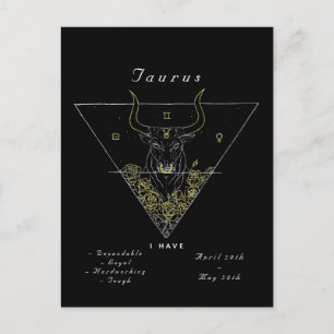 Carte Postale 'Powered by Taurus'