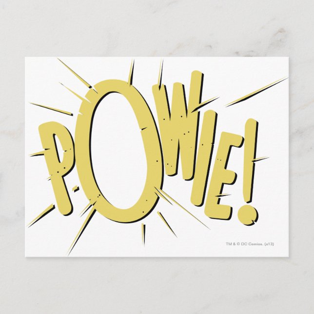 CARTE POSTALE POWIE ! (Devant)