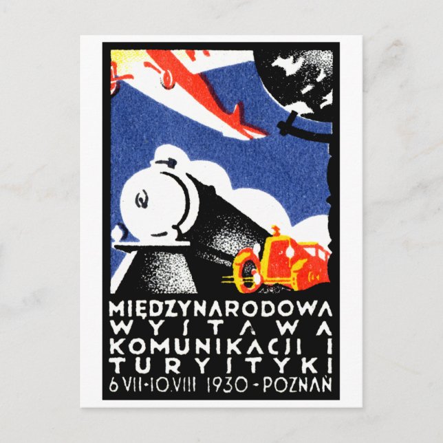 Carte Postale Poznan Expo 1930 (Devant)