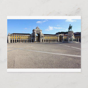Carte Postale Praça do Comércio, Lisboa, Portugal
