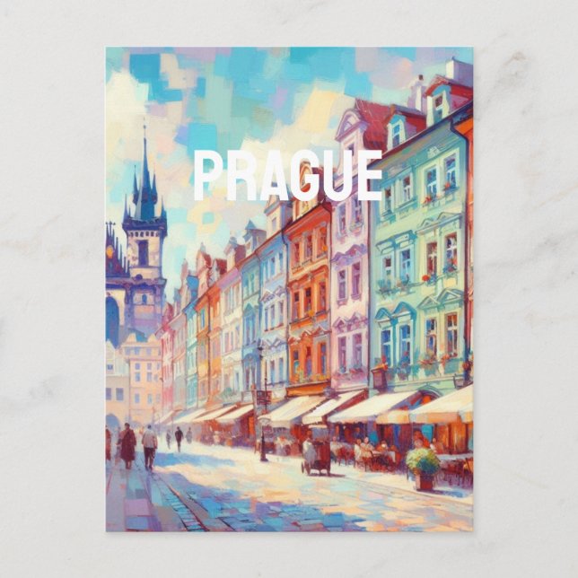 Carte Postale prague (Devant)