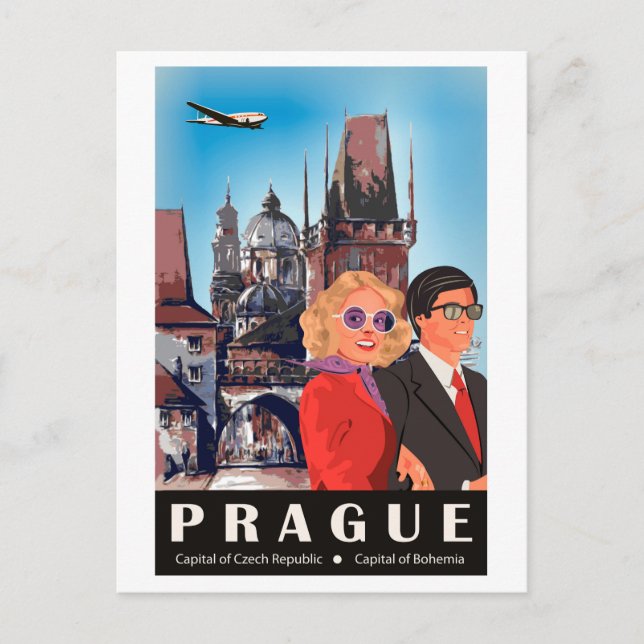 Carte Postale Prague (Devant)