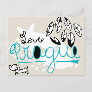 Carte Postale Prague