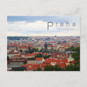 Carte Postale Prague 001, Tchèque Photo