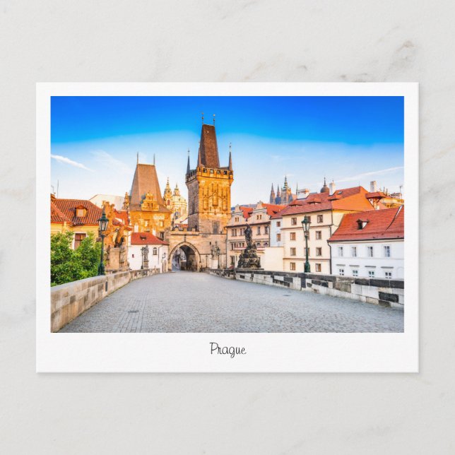 Carte postale Prague en République tchèque (Devant)