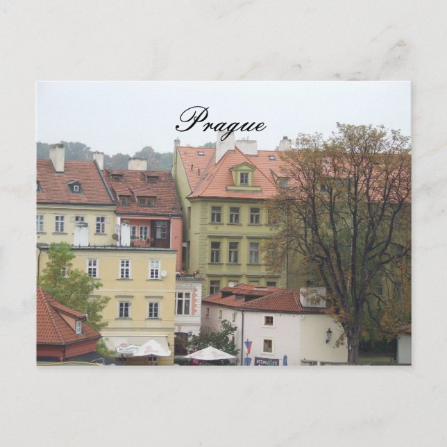 Carte Postale Prague Praha République Tchèque Beaux Bâtiments (Devant)
