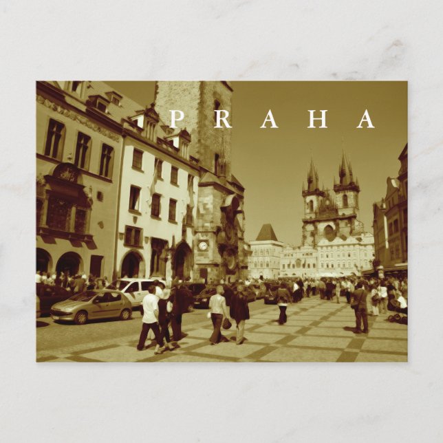 Carte Postale Prague, République tchèque (Devant)
