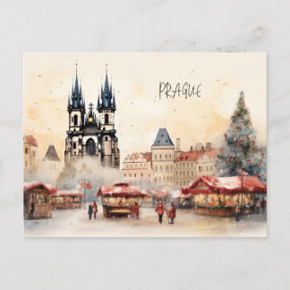 Carte Postale Prague, République tchèque