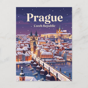 Carte Postale Prague, République tchèque