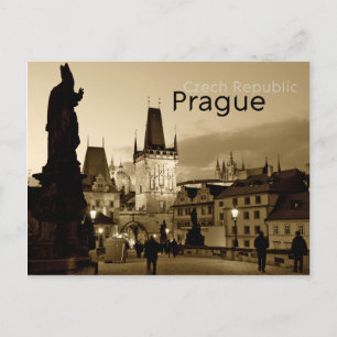 Carte Postale Prague, République tchèque