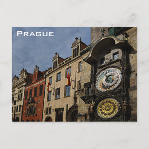 Carte Postale Prague République tchèque Horloge photo