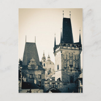 Carte Postale Prague, République Tchèque - Porte Tour du Pont Ch