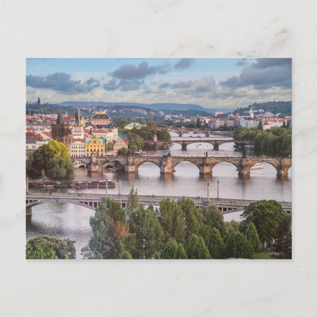 Carte Postale Praha, Slovaquie (Devant)