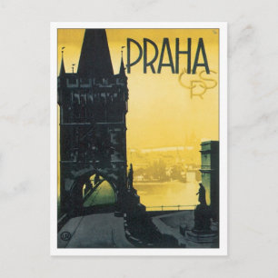 Carte Postale Praha vintage