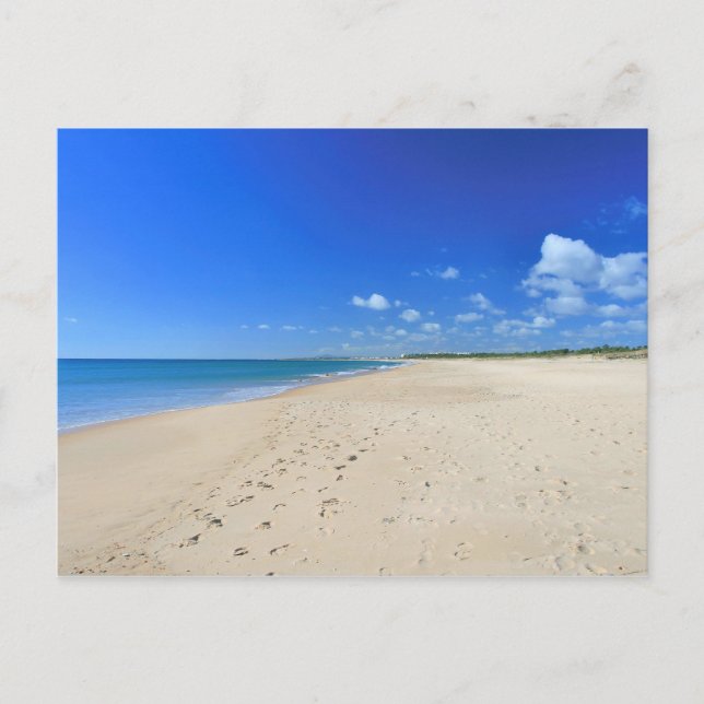 Carte Postale Praia de Monte Gordo (Devant)