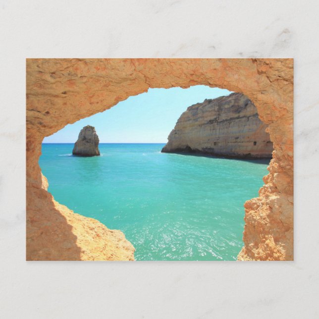 Carte Postale Praia do Carvalho (Devant)