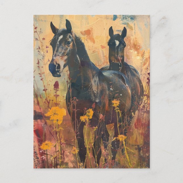 Carte Postale Prairie du Cheval Sauvage  (Devant)