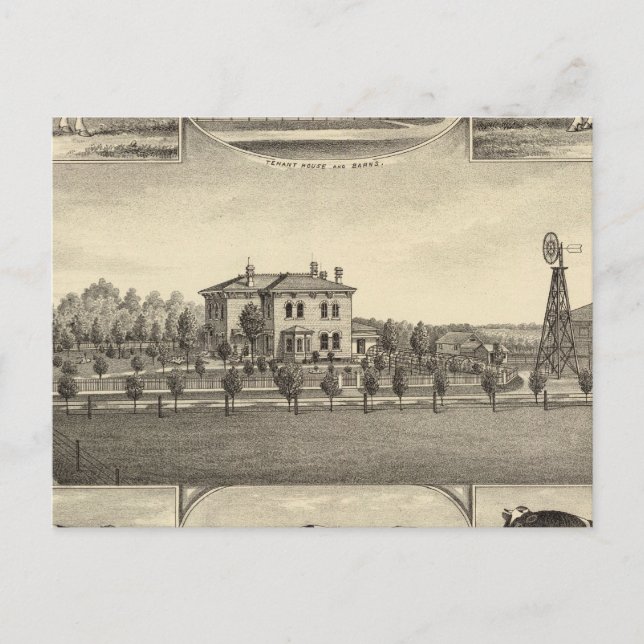 Carte Postale Prairie Lawn Farm (Nebraska) (Devant)