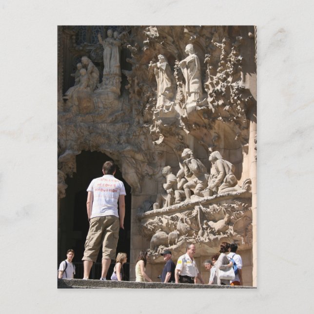 Carte Postale Prêcher (Devant)