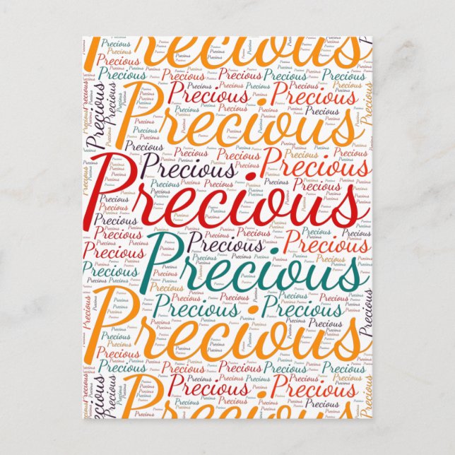 Carte Postale Précieux (Devant)