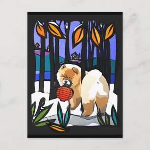 Carte postale PRÉCOCE À LA NEIGE