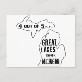 Carte Postale Préférer Michigan