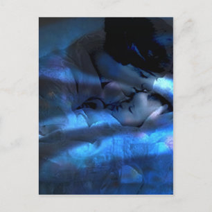 CARTE POSTALE PREMIER AMOUR ~ VRAI AMOUR