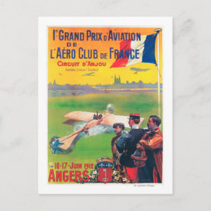 Carte Postale Premier Grand Prix de l'aviation