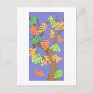 Carte Postale Premier signe d'automne