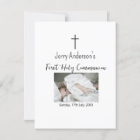 Première communion sacrée catholique simple QR min