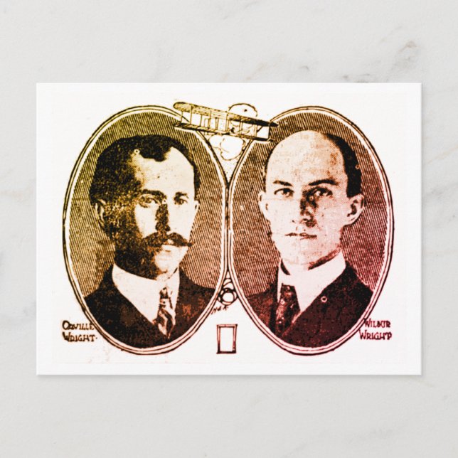 Carte Postale Première en vol (Devant)