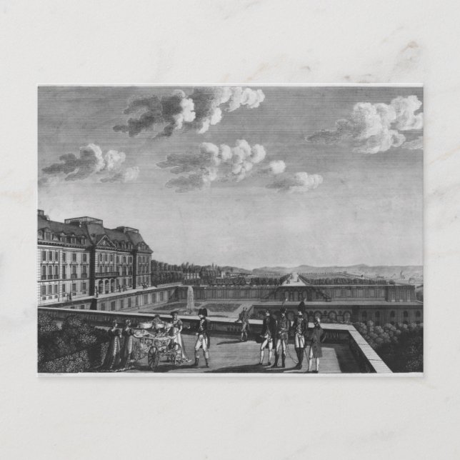 Carte Postale Première étape du roi de Rome (Devant)
