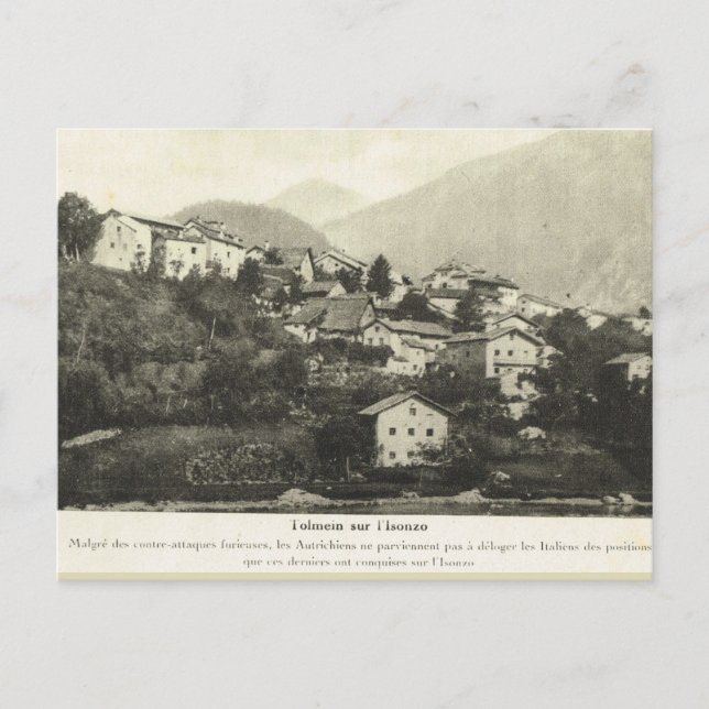 Carte Postale Première Guerre mondiale, ville autrichienne (Devant)