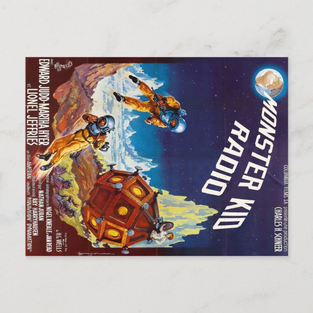 Carte Postale Première Moon Monster Postcard from Monster Kid Ra (Devant)