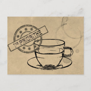 Carte Postale Première Priorithé