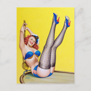 Carte Postale Première rencontre de Peter Driben 1953