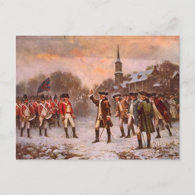 Carte Postale Première résistance de Percy Moran (Devant)