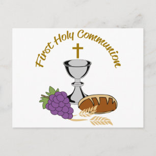 Carte Postale Première sainte communion